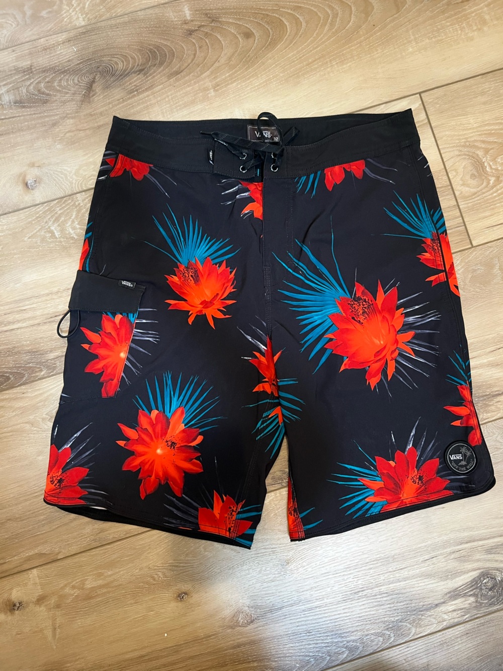 Vans Floral Swim Trunks